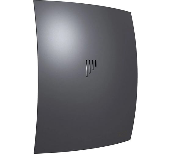 Накладной вентилятор DICITI Breeze 5c dark gray metal, d125 обр.клапан 90-07208
