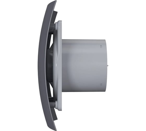 Накладной вентилятор DICITI Breeze 5c dark gray metal, d125 обр.клапан 90-07208