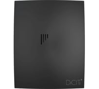 Накладной вентилятор DICITI Breeze 5c matt black, d125 обр.клапан 90-07213