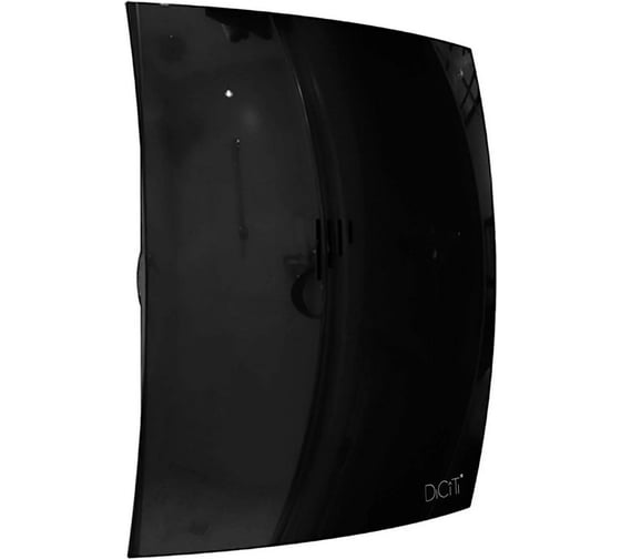 Накладной вентилятор DICITI Breeze 5c obsidian, d125 обр.клапан 90-07212
