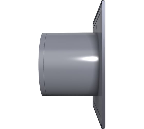 Осевой вытяжной вентилятор DICITI SLIM 4C D100 dark gray metal 89-081