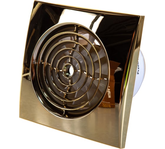 Осевой вытяжной вентилятор с обратным клапаном ERA AURA 4C D 100 Gold 89-071