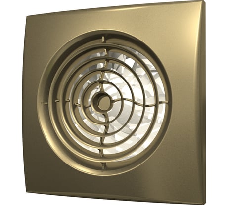 Осевой вытяжной вентилятор с обратным клапаном ERA AURA 4C D 100 champagne 87-985