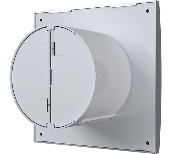 Осевой вытяжной вентилятор с обратным клапаном ERA AURA 4C D 100 gray metal 87-987