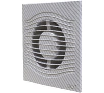 Осевой вытяжной вентилятор с обратным клапаном ERA SLIM 4C D 100 white carbon 87-995