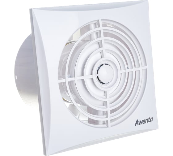 Вентилятор AWENTA WZ100 d=100 белый, тихий 5905033308244