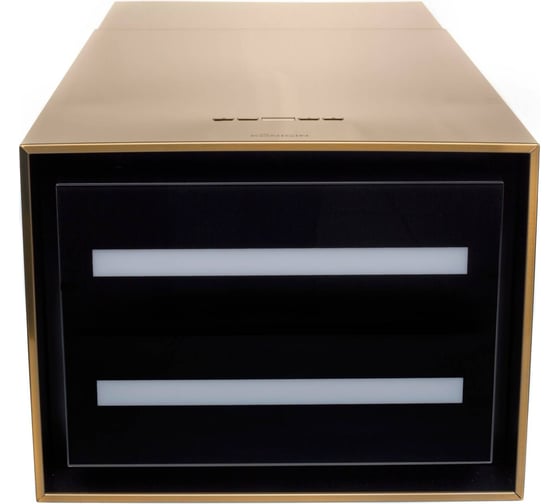 Вытяжка KONIGIN geometry gold/black glass 102094