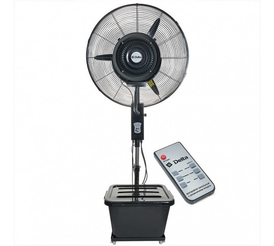 Напольный вентилятор с увлажнителем воздуха и пультом дистанционного управления DELTA DL-024H-RC 0R-00004213 1