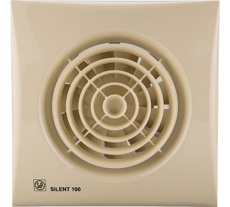 Вентилятор Soler&Palau SILENT-100 CZ IVORY RE 03-0103-169
