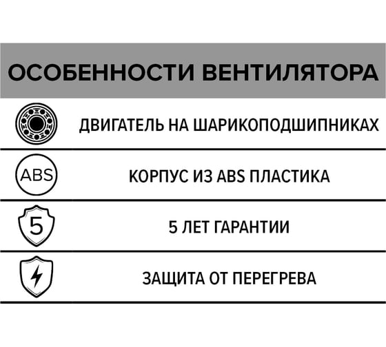 Канальный вентилятор ERA PRO 4 488-001