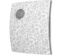 Осевой вытяжной вентилятор с обратным клапаном ERA PARUS 4C D 100 white design 87-979