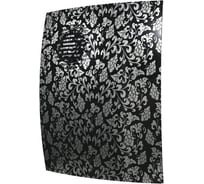 Осевой вытяжной вентилятор с обратным клапаном ERA PARUS 4C D 100, black design 87-980