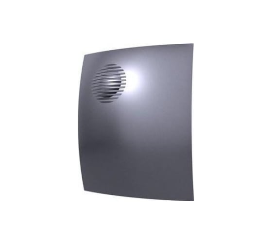Осевой вытяжной вентилятор с обратным клапаном ERA PARUS 4C D 100, dark gray metal 89-840