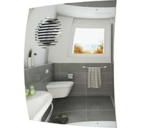 Осевой вытяжной вентилятор с обратным клапаном ERA PARUS 4C Chrome, D100 89-078