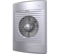 Осевой вытяжной вентилятор с обратным клапаном ERA STANDARD 5C gray metal D 125 87-983