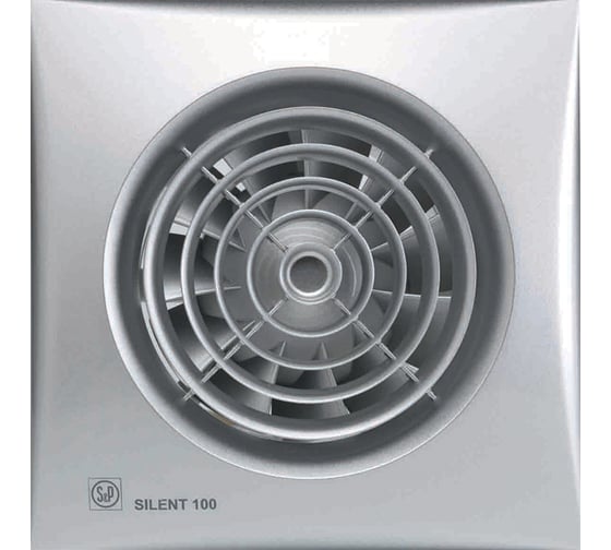 Вентилятор Soler&Palau SILENT-100 CRZ SILVER RE 03-0103-103