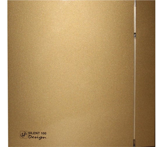 Вентилятор Soler&Palau SILENT-100 CZ GOLD DESIGN-4C RE 03-0103-185