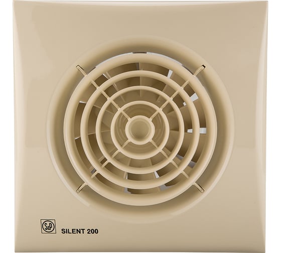 Вентилятор Soler&Palau SILENT-200 CZ IVORY RE 03-0103-172 1