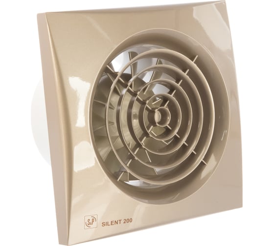 Вентилятор Soler&Palau SILENT-200 CZ CHAMPAGNE RE 03-0103-177