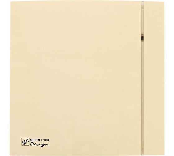 Вентилятор Soler&Palau SILENT-100 CZ IVORY DESIGN-4C RE 03-0103-165