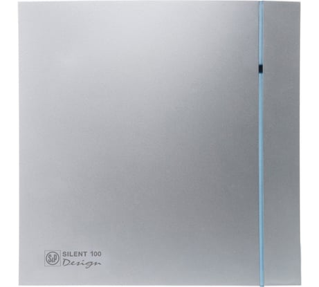Вентилятор Soler&Palau SILENT-100 CRZ SILVER DESIGN RE 03-0103-122