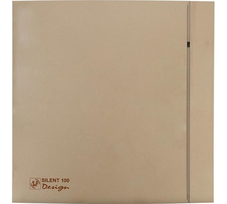Вентилятор Soler&Palau SILENT-100 CRZ CHAMPAGNE DESIGN-4C RE 03-0103-174