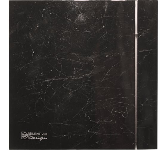 Вентилятор Soler&Palau SILENT-200 CZ MARBLE BLACK DESIGN-4C RE 03-0103-178