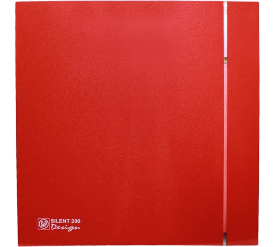 Вентилятор Soler&Palau SILENT-200 CZ RED DESIGN-4C RE 03-0103-146