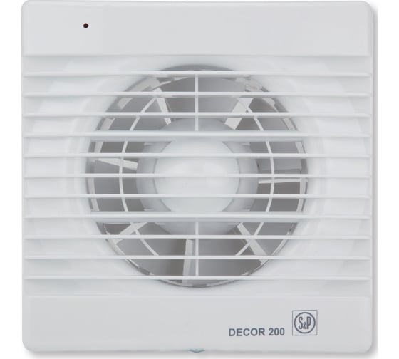Вентилятор Soler&Palau Decor 200CR RE 03-0103-009