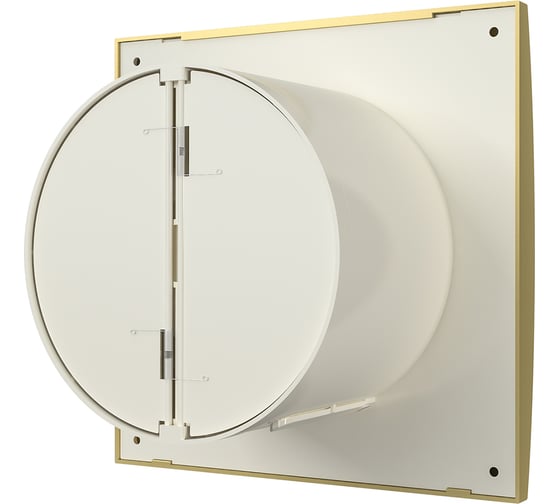 Осевой вытяжной вентилятор с обратным клапаном ERA AURA 5C champagne D 125 87-989