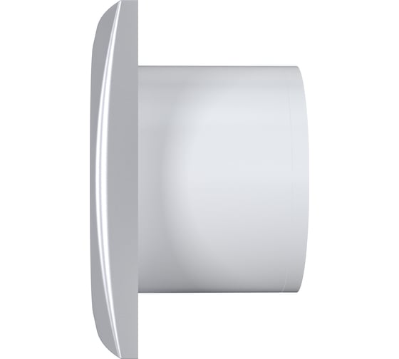 Осевой вытяжной вентилятор с обратным клапаном ERA AURA 5C gray metal D 125 87-991
