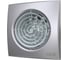Осевой вытяжной вентилятор с обратным клапаном ERA AURA 5C gray metal D 125 87-991 2