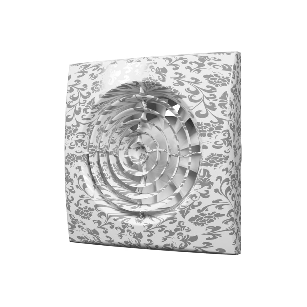 Осевой вытяжной вентилятор с обратным клапаном ERA AURA 5C white design ...