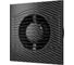 Осевой вытяжной вентилятор с обратным клапаном ERA SLIM 5C black carbon D 125 88-001 1
