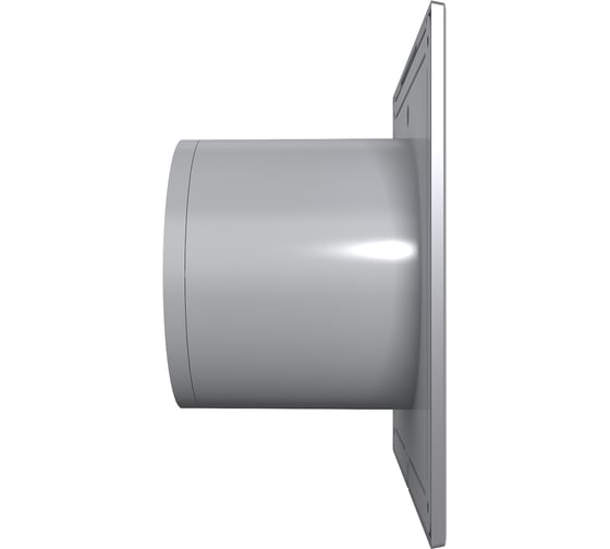 Осевой вытяжной вентилятор с обратным клапаном DICITI SLIM 5C gray metal D 125 87-998