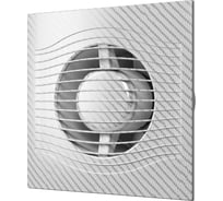 Осевой вытяжной вентилятор с обратным клапаном ERA SLIM 5C white carbon D 125 87-999