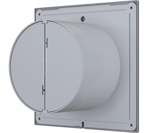 Осевой вытяжной вентилятор с обратным клапаном DICITI SLIM 5C dark gray metal D 125 89-084