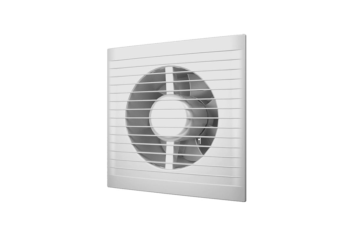 Осевой вентилятор с обратным клапаном и тяговым выключателем ERA E 125 ...