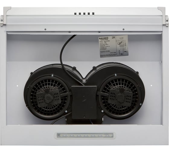 Кухонная вытяжка NAVAKO slope 60 white 17055