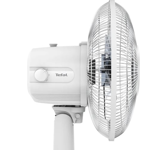 Настольный вентилятор TEFAL Essential+ VF2310F0 28Вт скорост.:2 белый/голубой 1513670