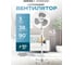 Напольный вентилятор Centek CT-5015 (серый) 40Вт, LED, 43см, 1.25м, 3 скорости, автоповорот CT-5015 Gray 2