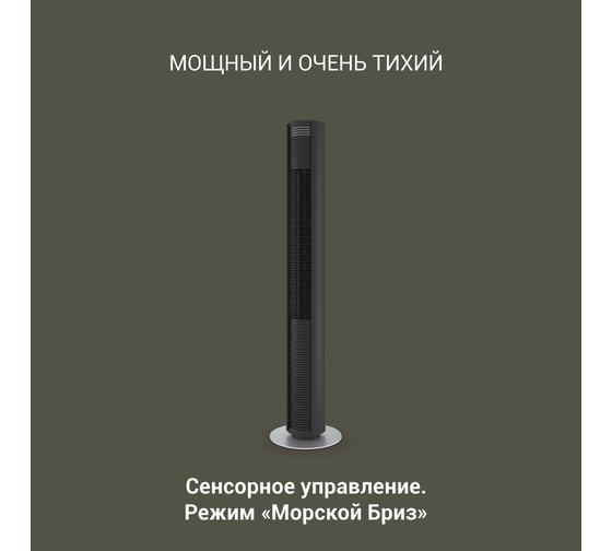 Колонный вентилятор Stadler Form Peter black P-013