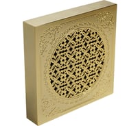 Вентилятор для ванной комнаты Migliore VENTILATORO D100 mm, с декоративной решеткой 160x160 mm, золото 23001