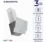 Наклонная вытяжка Delvento 50 см DLV52W 2