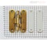 Петля карточная Cemom Moatti i1078-00-00/bc 8038 бронза, вес полотна 80кг, 29x111,5мм. врезка estetic 80 51542 3