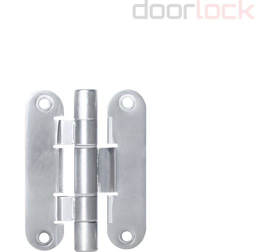 Петля карточная Cemom Moatti i978-00-00/bc 8062 матовый хром, вес полотна 80кг, 23x95мм. врезка estetic 978 51541