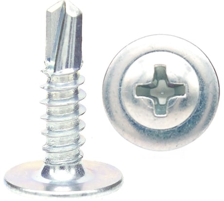 Саморез с прессшайбой BOWT сверло, 4,2x16, 200 шт. P02354