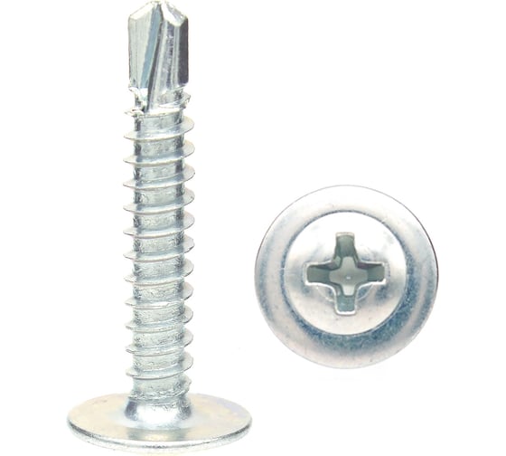 Саморез с прессшайбой BOWT сверло, 4,2x25, 500 шт. P02365