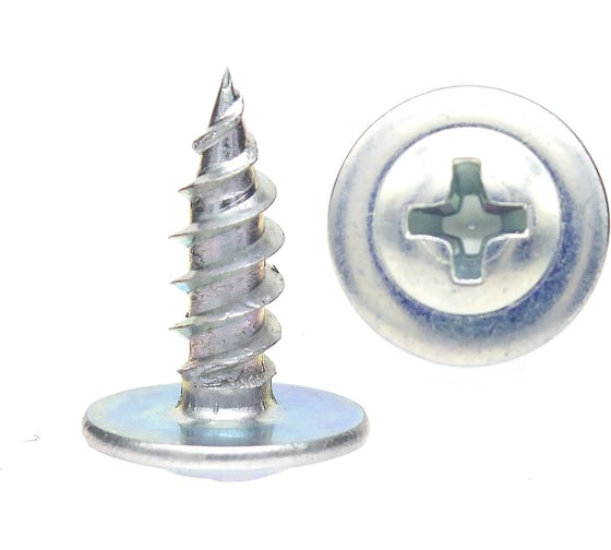 Саморез с прессшайбой BOWT острый, 4,2x13, 200 шт. P02304