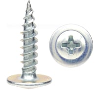 Саморез с прессшайбой BOWT острый, 4,2x19, 200 шт. P02314